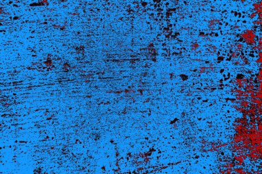 Çizik ve çatlaklarla metal doku