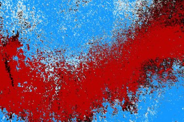 kırmızı, mavi ve siyah grunge duvar dokusu arkaplanı