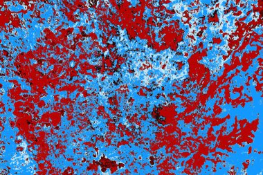 kırmızı, mavi ve siyah grunge duvar dokusu arkaplanı 