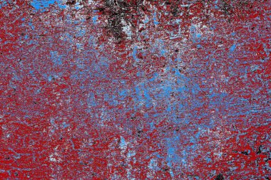 Çizik ve çatlaklarla metal doku