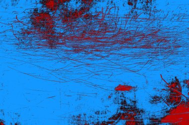 Çizik ve çatlaklarla metal doku