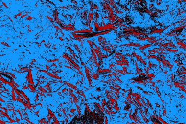 Çizik ve çatlaklarla metal doku