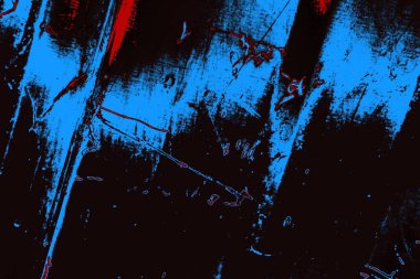 Çizik ve çatlaklarla metal doku