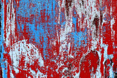 Çizik ve çatlaklarla metal doku