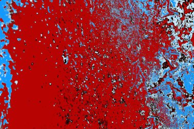 Duvar dokusu arkaplanı eski boyayla soyulmuş 