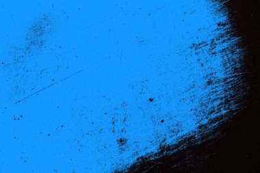 Kırık tarih arkaplanı olan kırmızı, mavi ve siyah grunge duvar