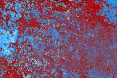 Duvar dokusu arkaplanı eski boyayla soyulmuş 