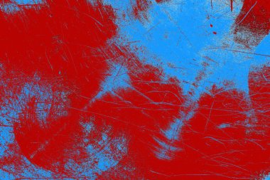 kırmızı, mavi ve siyah grunge duvar dokusu arkaplanı