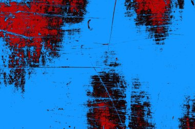 Çizik ve çatlaklarla metal doku