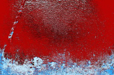 Çizik ve çatlaklarla metal doku