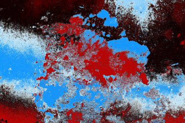 Çizik ve çatlaklarla metal doku