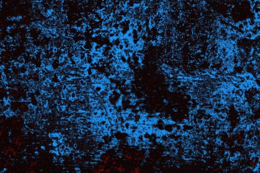 Koyu renkli ses, çatlak ve arkaplanı su sıçratan grunge duvar dokusu