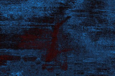 Koyu renkli ses, arka planda çatlaklar olan grunge duvar dokusu