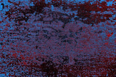 Çizik ve çatlaklarla metal doku