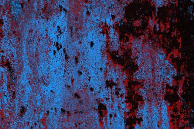 Çizik ve çatlaklarla metal doku