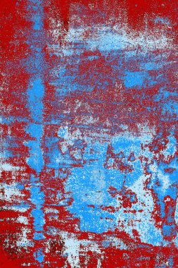 Çizik ve çatlaklarla metal doku