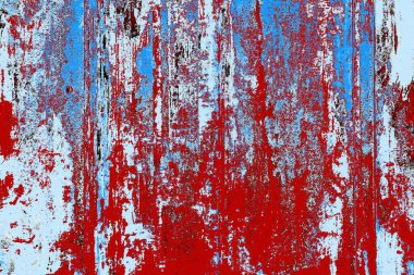 Çizik ve çatlaklarla metal doku