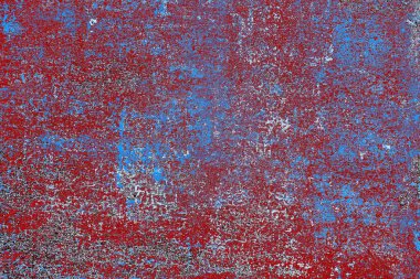 Çizik ve çatlaklarla metal doku