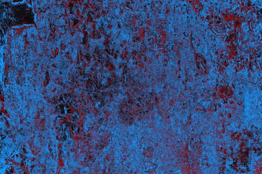 Çizik ve çatlaklarla metal doku