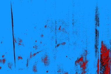 Çizik ve çatlaklarla metal doku