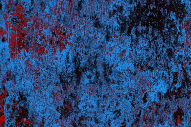 Çizik ve çatlaklarla metal doku