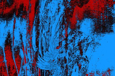 Çizik ve çatlaklarla metal doku