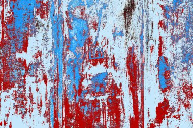 Çizik ve çatlaklarla metal doku