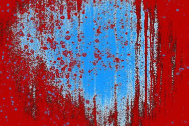 kırmızı, mavi ve siyah grunge duvar dokusu arkaplanı