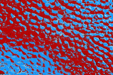 Duvar dokusu arkaplanı eski boyayla soyulmuş 