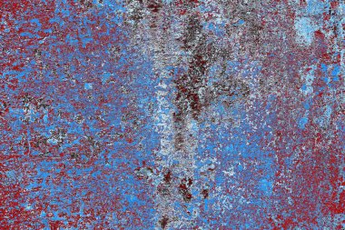 Çizik ve çatlaklarla metal doku