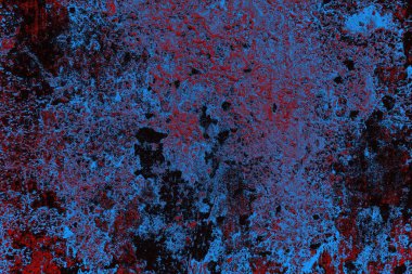 Çizik ve çatlaklarla metal doku