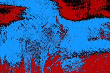 Çizik ve çatlaklarla metal doku