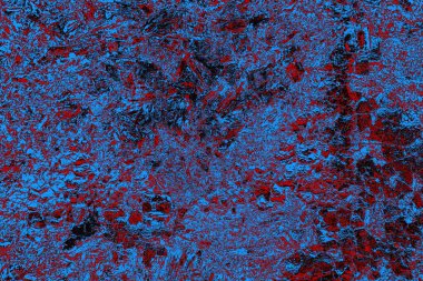 Çizik ve çatlaklarla metal doku