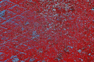 Çizik ve çatlaklarla metal doku