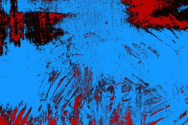 Çizik ve çatlaklarla metal doku