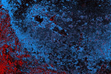 Çizik ve çatlaklarla metal doku