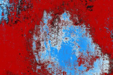 Çizik ve çatlaklarla metal doku