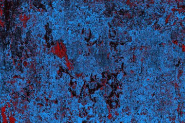 Çizik ve çatlaklarla metal doku