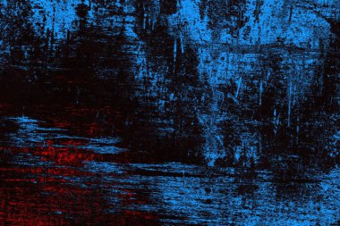 Koyu renkli ses, arka planda çatlaklar olan grunge duvar dokusu