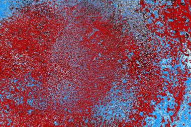 Duvar dokusu arkaplanı eski boyayla soyulmuş 