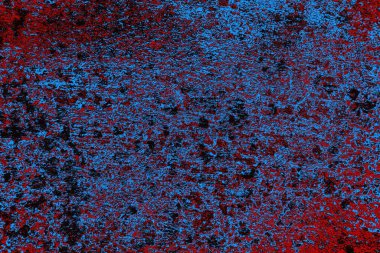 Çizik ve çatlaklarla metal doku