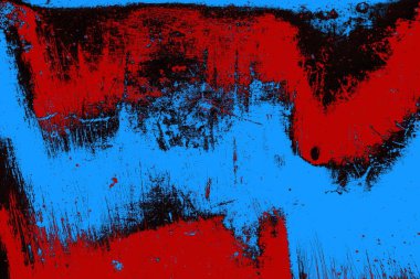 Çizik ve çatlaklarla metal doku