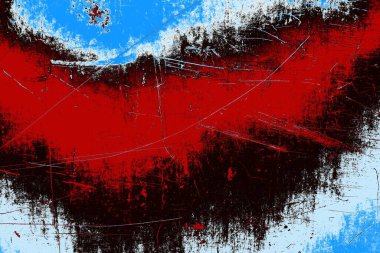 Çizik ve çatlaklarla metal doku