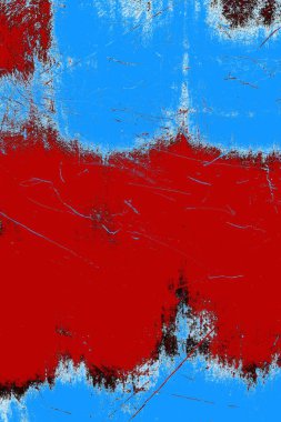 Çizik ve çatlaklarla metal doku