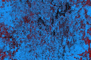 Çizik ve çatlaklarla metal doku