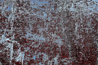 Çizik ve çatlaklarla metal doku