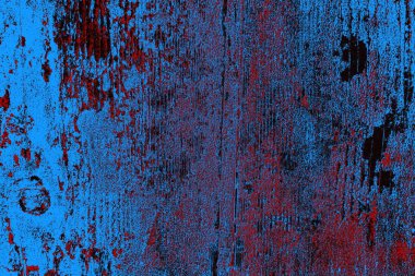 Çizik ve çatlaklarla metal doku