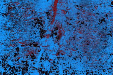 Çizik ve çatlaklarla metal doku