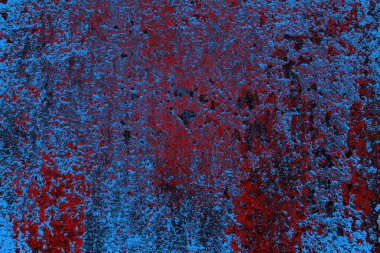 Çizik ve çatlaklarla metal doku