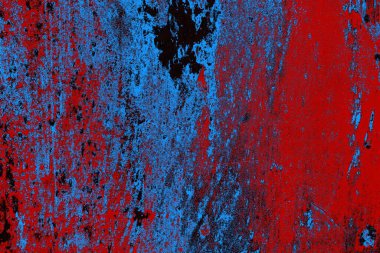 Çizik ve çatlaklarla metal doku